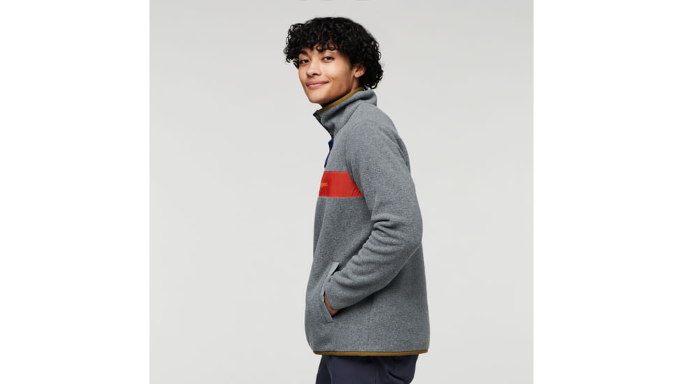Cotopaxi Teca Fleece Pullover - Mens, Volcanic Action, Medium, TQS-F22-VOLC-M-M