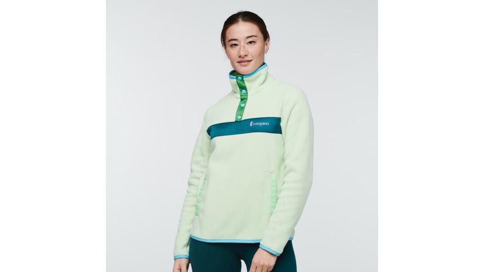 Cotopaxi Teca Fleece Pullover - Womens, Find Me - Recycled, Extra Small, TQS-S22-FNDME-W-XS