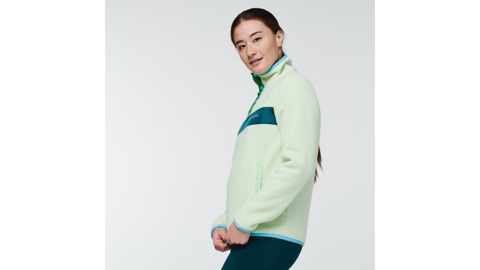 Cotopaxi Teca Fleece Pullover - Womens, Find Me - Recycled, Extra Small, TQS-S22-FNDME-W-XS