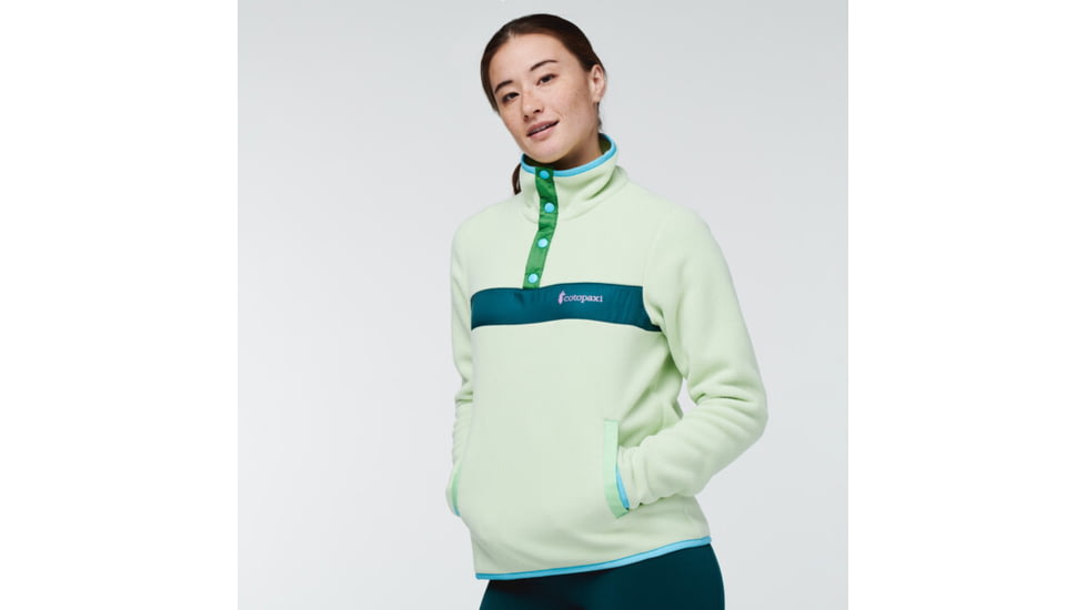 Cotopaxi Teca Fleece Pullover - Womens, Find Me - Recycled, Extra Small, TQS-S22-FNDME-W-XS