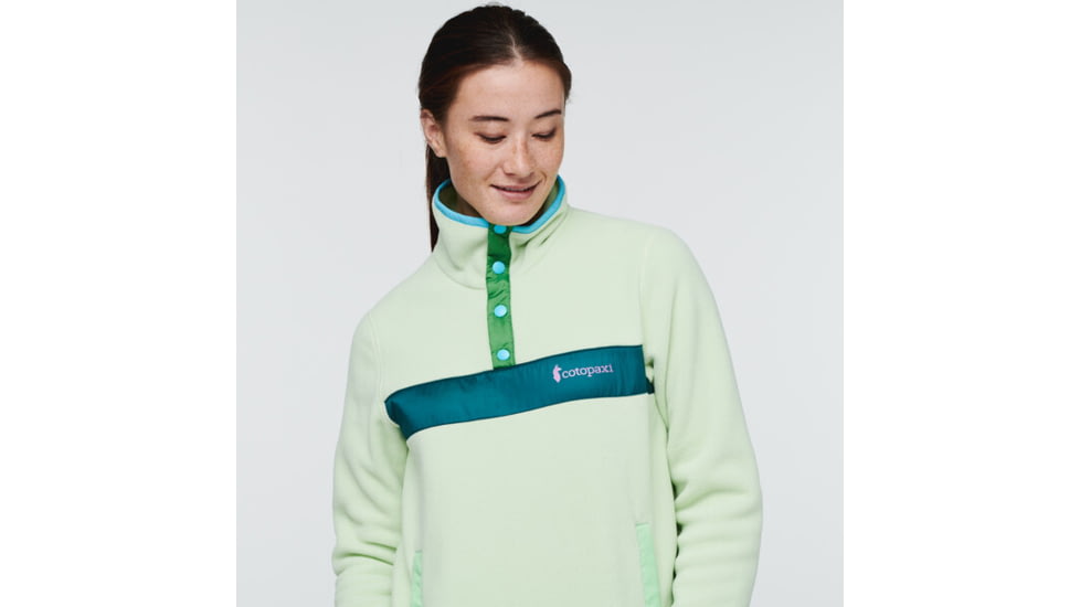 Cotopaxi Teca Fleece Pullover - Womens, Find Me - Recycled, Extra Small, TQS-S22-FNDME-W-XS