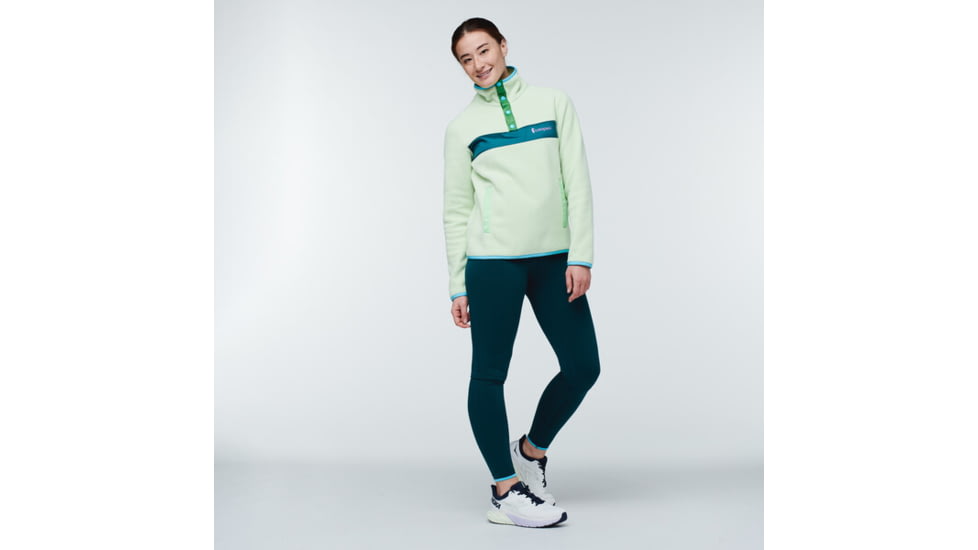 Cotopaxi Teca Fleece Pullover - Womens, Find Me - Recycled, Extra Small, TQS-S22-FNDME-W-XS