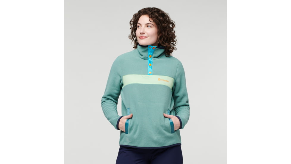 Cotopaxi Teca Fleece Pullover - Womens, Graze Lightly, Large, TQS-F22-GRLI-W-L
