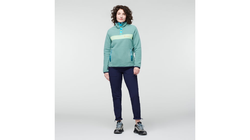 Cotopaxi Teca Fleece Pullover - Womens, Graze Lightly, Large, TQS-F22-GRLI-W-L