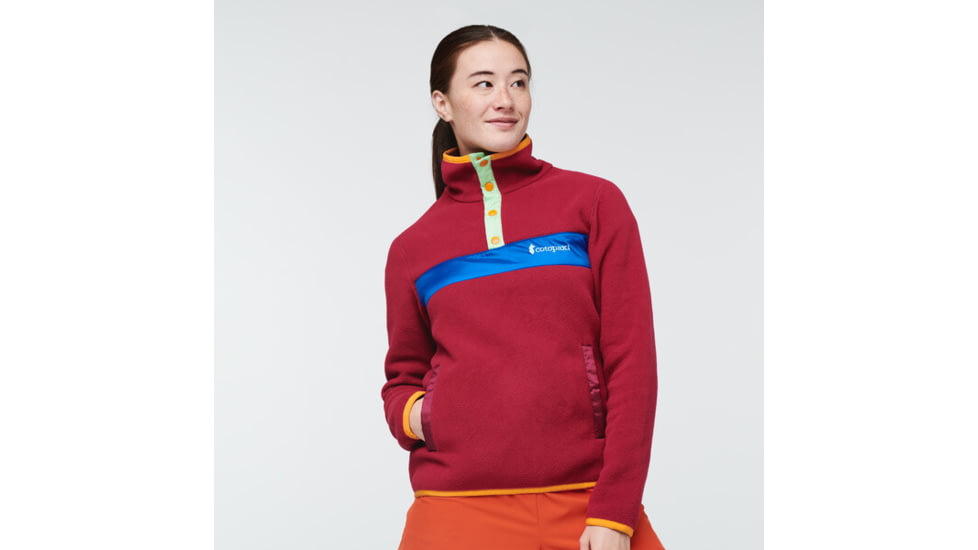 Cotopaxi Teca Fleece Pullover - Womens, Huckleberry Pie - Recycled, Small, TQS-S22-HCKLPIE-W-S