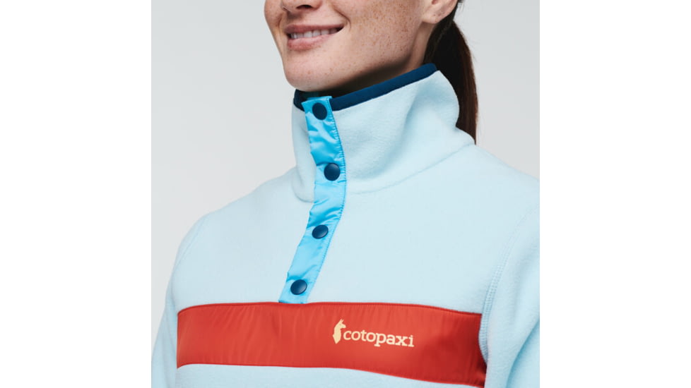 Cotopaxi Teca Fleece Pullover - Womens, Offshore - Recycled, Large, TQS-S22-OFFSHR-W-L