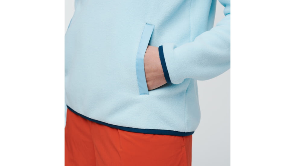 Cotopaxi Teca Fleece Pullover - Womens, Offshore - Recycled, Large, TQS-S22-OFFSHR-W-L