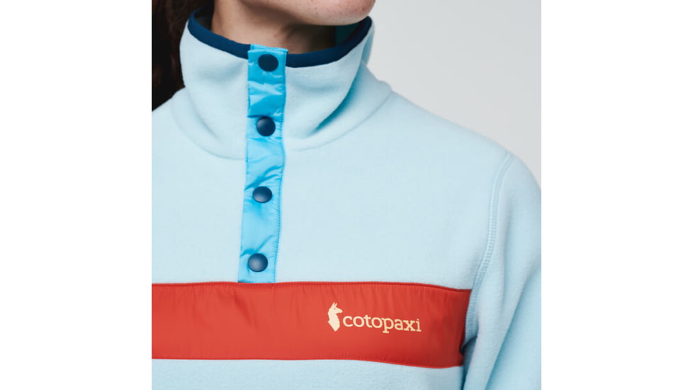 Cotopaxi Teca Fleece Pullover - Womens, Offshore - Recycled, Large, TQS-S22-OFFSHR-W-L