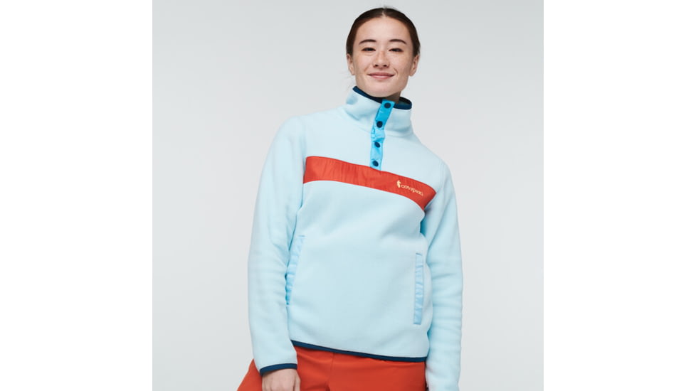 Cotopaxi Teca Fleece Pullover - Womens, Offshore - Recycled, Large, TQS-S22-OFFSHR-W-L