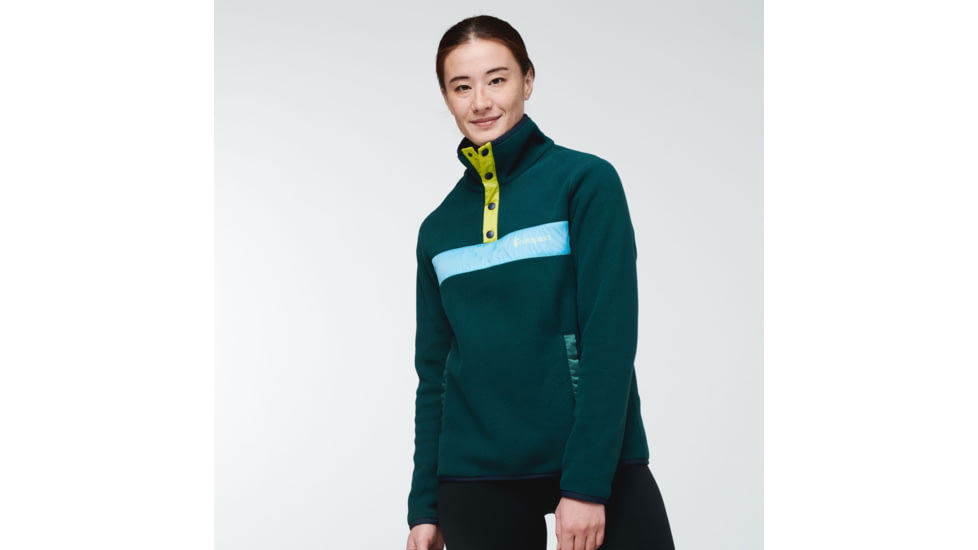 Cotopaxi Teca Fleece Pullover - Womens, Swimmingly, 2XS, TQS-S22-SWIM-W-XXS
