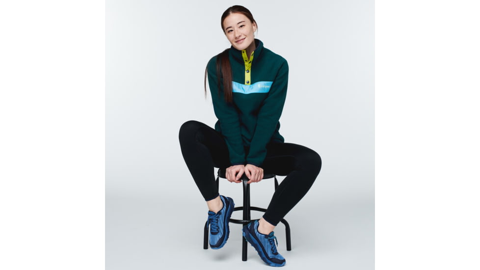 Cotopaxi Teca Fleece Pullover - Womens, Swimmingly - Recycled, Small, TQS-S22-SWIM-W-S