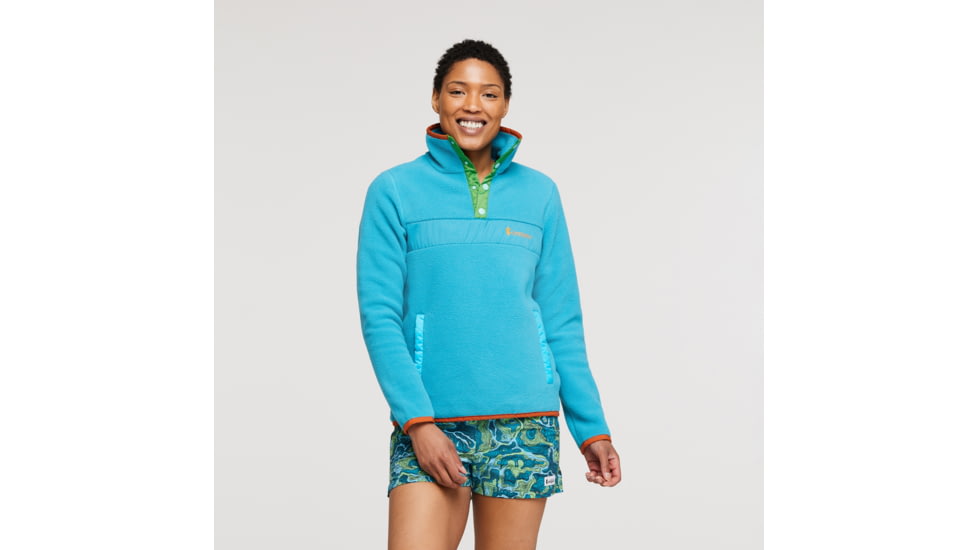 Cotopaxi Teca Fleece Pullover - Womens, Water Slide, Large, TQS-S23-WTRSL-W-L