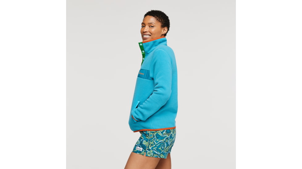 Cotopaxi Teca Fleece Pullover - Womens, Water Slide, Large, TQS-S23-WTRSL-W-L