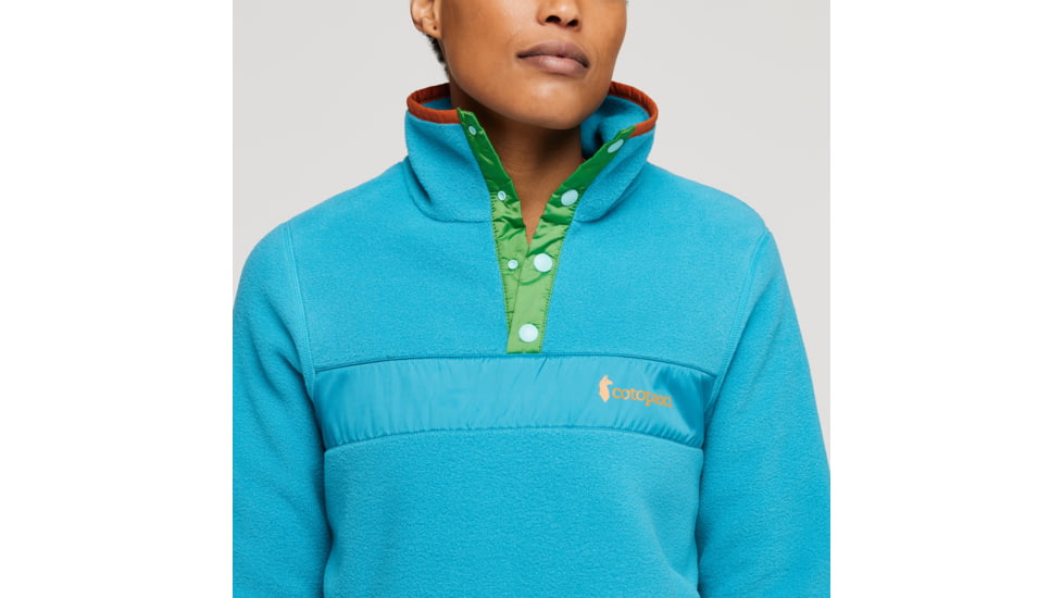 Cotopaxi Teca Fleece Pullover - Womens, Water Slide, Large, TQS-S23-WTRSL-W-L