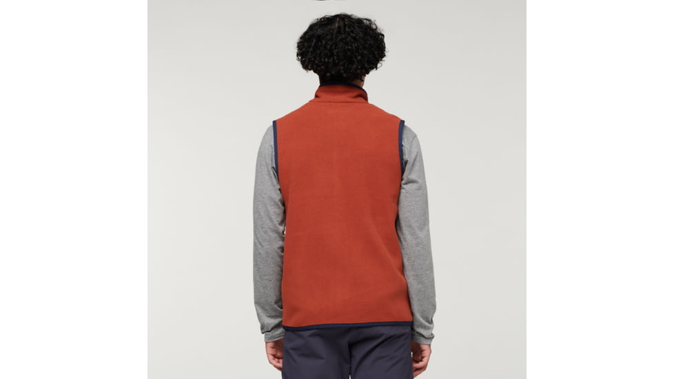 Cotopaxi Teca Fleece Vest - Mens, Fired Up, Extra Large, TFV-F22-FIRED-M-XL