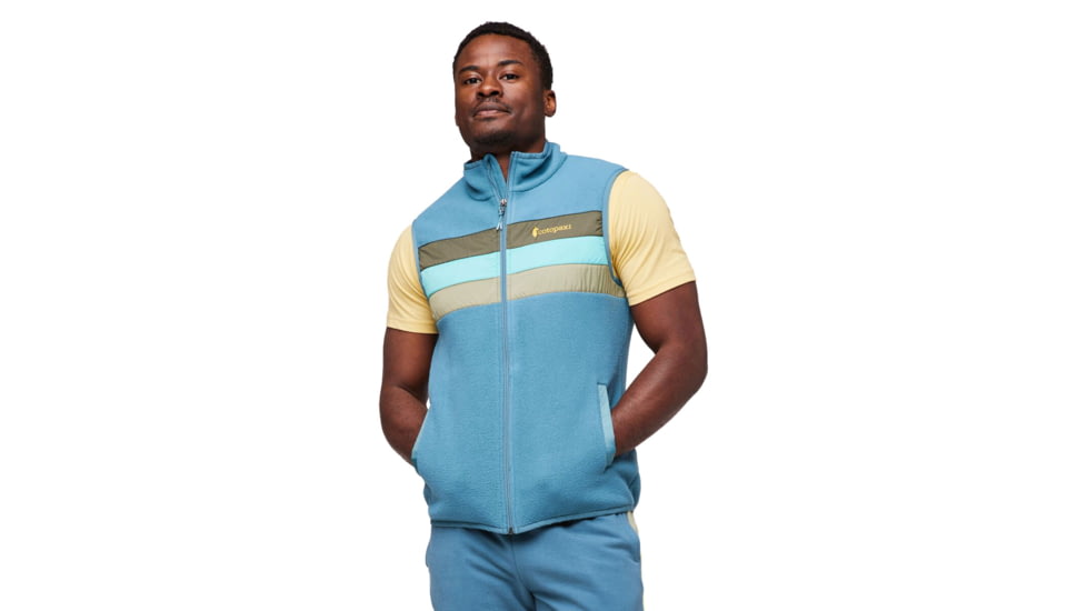 Cotopaxi Teca Fleece Vest - Mens, Heron, Small, TFV-F23-HERON-M-S