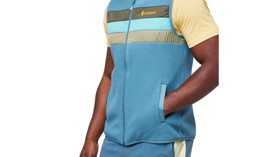 Cotopaxi Teca Fleece Vest - Mens, Heron, Small, TFV-F23-HERON-M-S