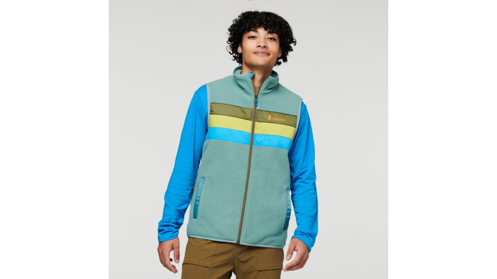 Cotopaxi Teca Fleece Vest - Mens, Walk About, Extra Small, TFV-F22-WALKA-M-XS