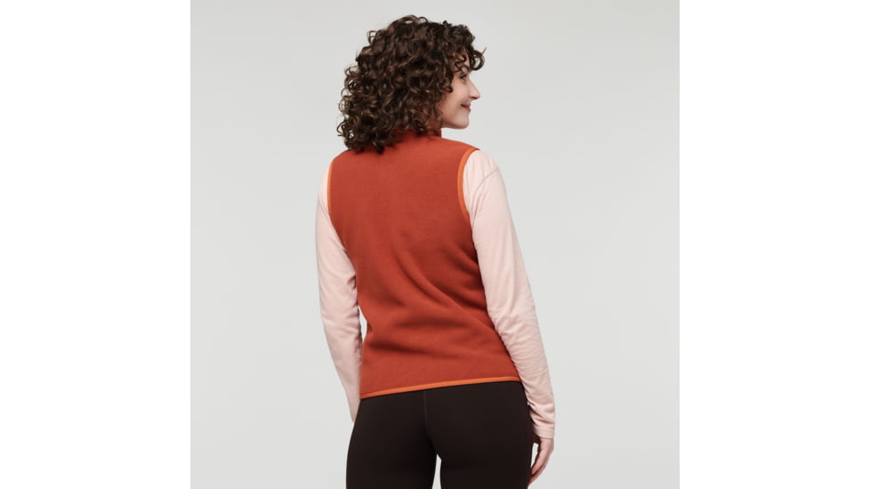 Cotopaxi Teca Fleece Vest - Womens, Cajun Spice, Small, TFV-F22-CAJ-W-S