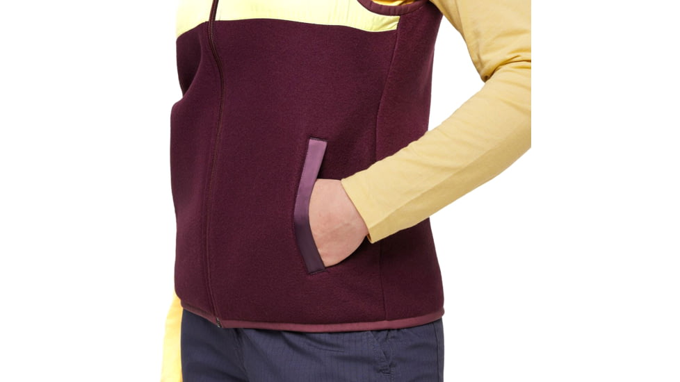 Cotopaxi Teca Fleece Vest - Womens, Moon Beam, Medium, TFV-F23-MNBN-W-M