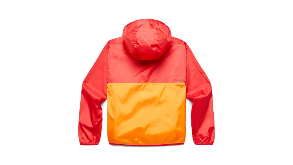 Cotopaxi Teca Half-Zip Windbreaker - Kids, Fireball, Extra Small, KTHZ-S23-FIREB-XS