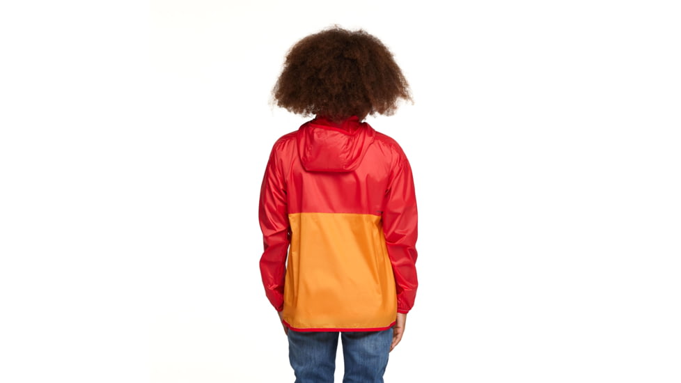Cotopaxi Teca Half-Zip Windbreaker - Kids, Fireball, Extra Small, KTHZ-S23-FIREB-XS
