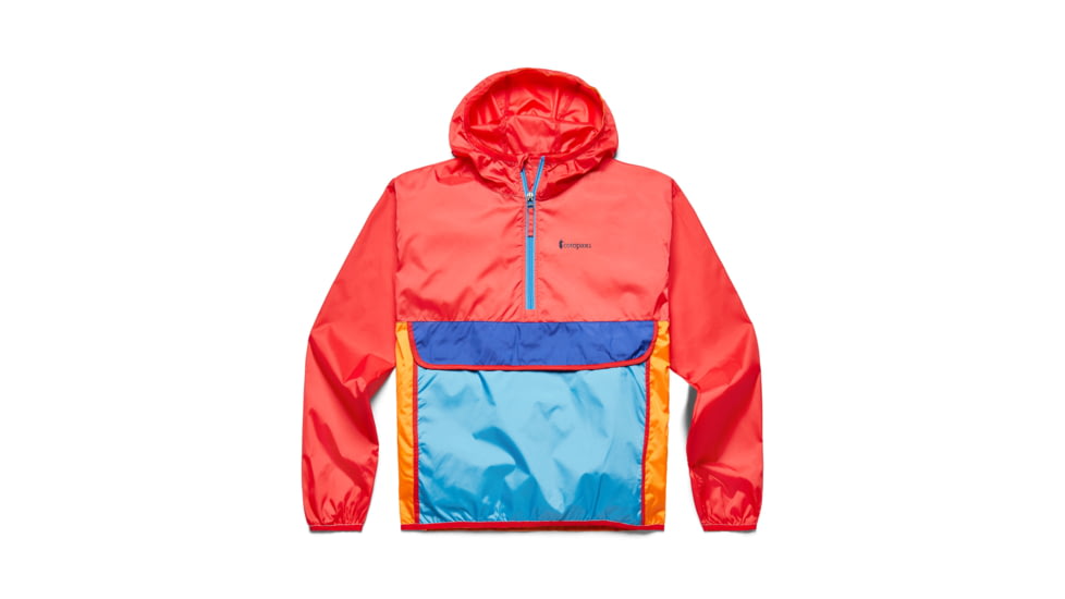 Cotopaxi Teca Half-Zip Windbreaker - Kids, Fireball, Extra Small, KTHZ-S23-FIREB-XS