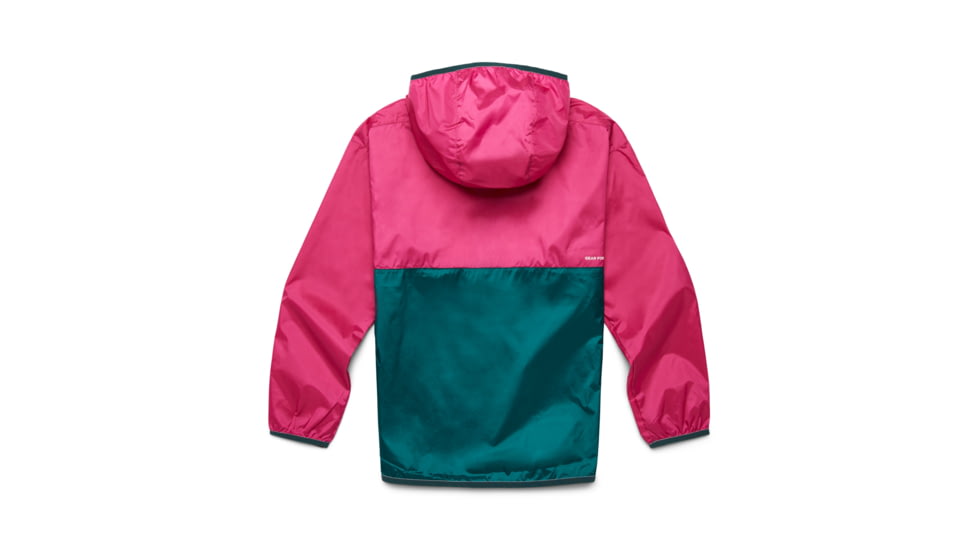 Cotopaxi Teca Half-Zip Windbreaker - Kids, Juice, Extra Small, KTHZ-S23-JUICE-XS