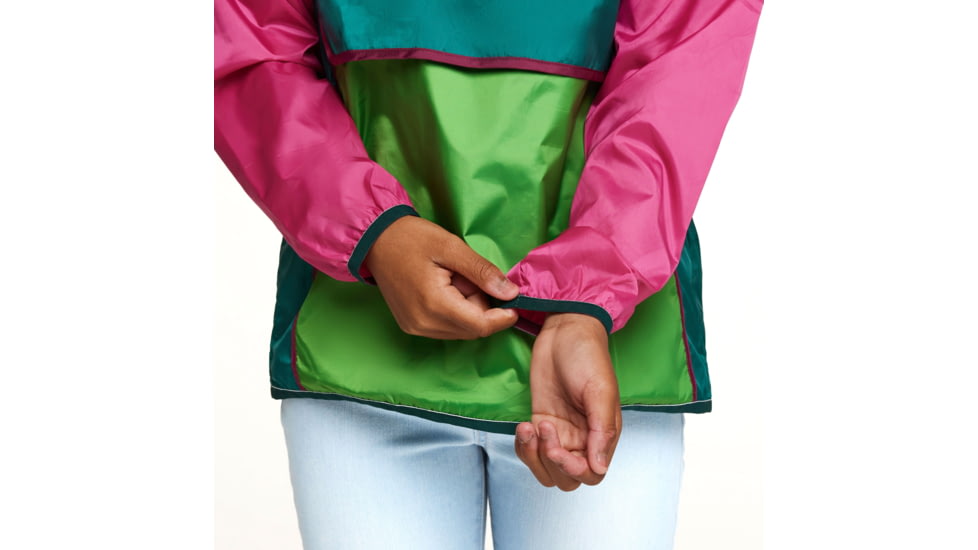 Cotopaxi Teca Half-Zip Windbreaker - Kids, Juice, Extra Small, KTHZ-S23-JUICE-XS