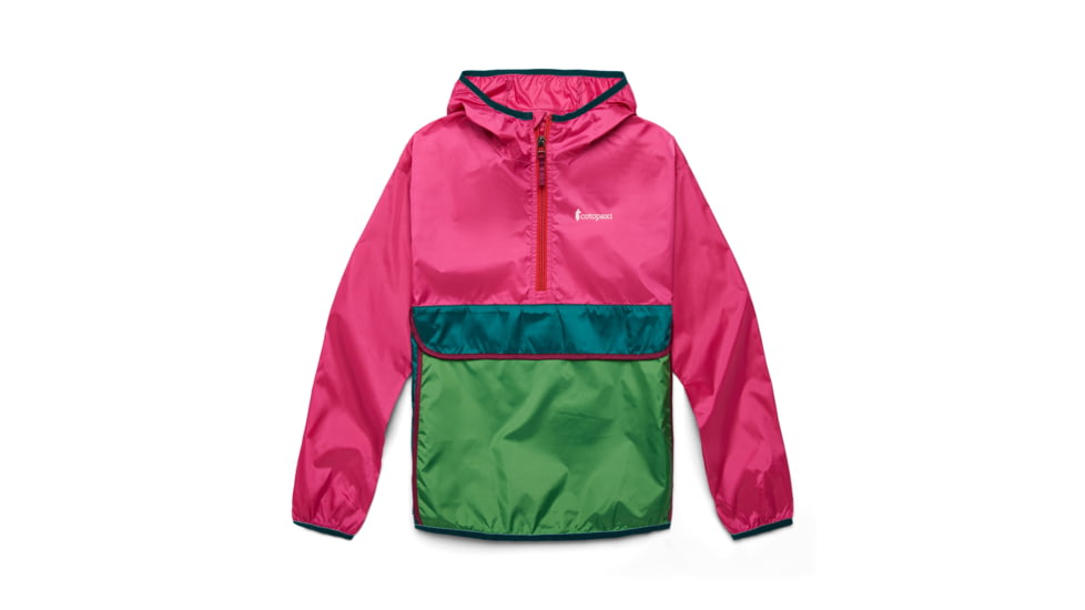 Cotopaxi Teca Half-Zip Windbreaker - Kids, Juice, Extra Small, KTHZ-S23-JUICE-XS
