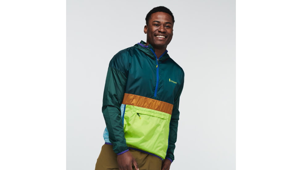 Cotopaxi Teca Half-Zip Windbreaker - Mens, Point Reyes, Medium, THZ-S22-PTRYS-M-M