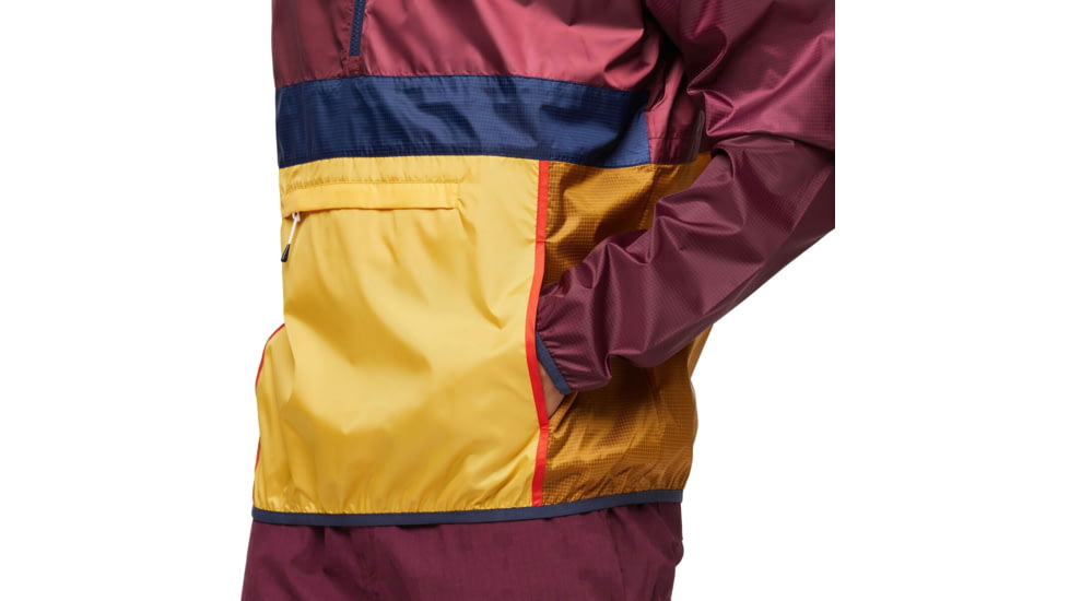 Cotopaxi Teca Half-Zip Windbreaker - Mens, Sahara Nights, Large, THZ-F23-SAHNT-M-L