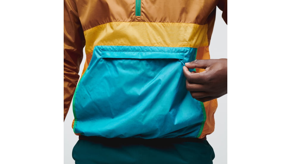 Cotopaxi Teca Half-Zip Windbreaker - Mens, Wallaby, Extra Large, THZ-S22-WLBY-M-XL