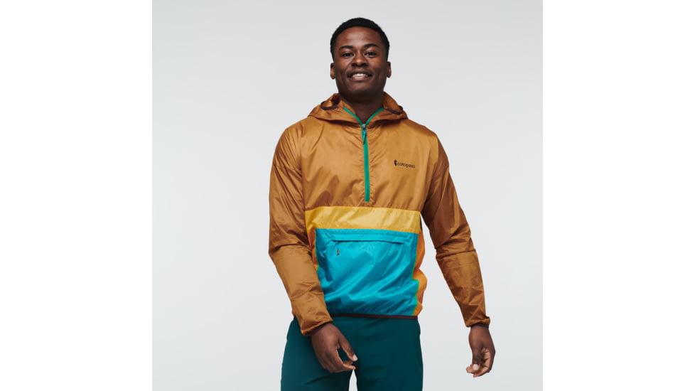 Cotopaxi Teca Half-Zip Windbreaker - Mens, Wallaby, Extra Large, THZ-S22-WLBY-M-XL