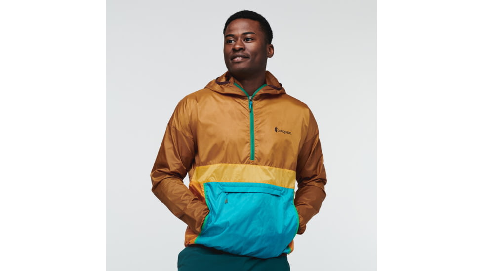 Cotopaxi Teca Half-Zip Windbreaker - Mens, Wallaby, Extra Large, THZ-S22-WLBY-M-XL
