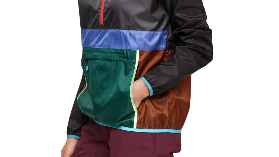Cotopaxi Teca Half-Zip Windbreaker - Womens, After Midnight, Medium, THZ-F23-AMIDN-W-M