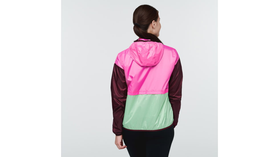 Cotopaxi Teca Half-Zip Windbreaker - Womens, Bulls Eye, Extra Large, THZ-S22-BLSEYE-W-XL