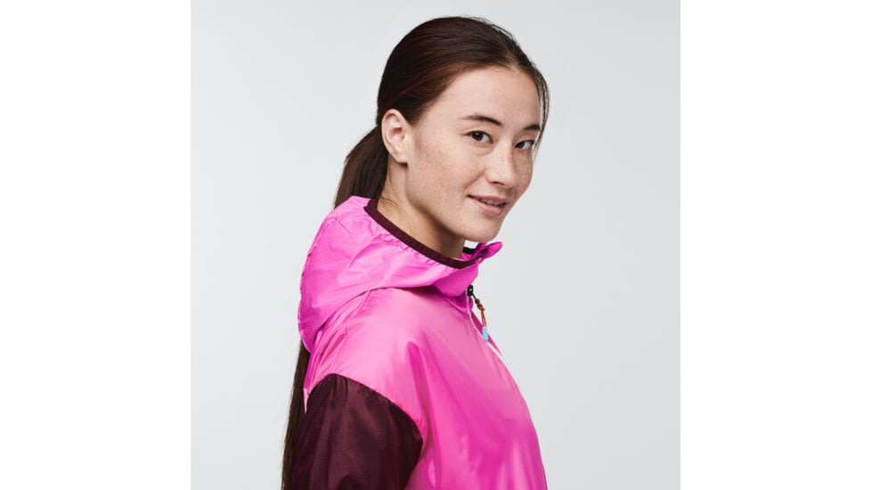 Cotopaxi Teca Half-Zip Windbreaker - Womens, Bulls Eye, Extra Large, THZ-S22-BLSEYE-W-XL