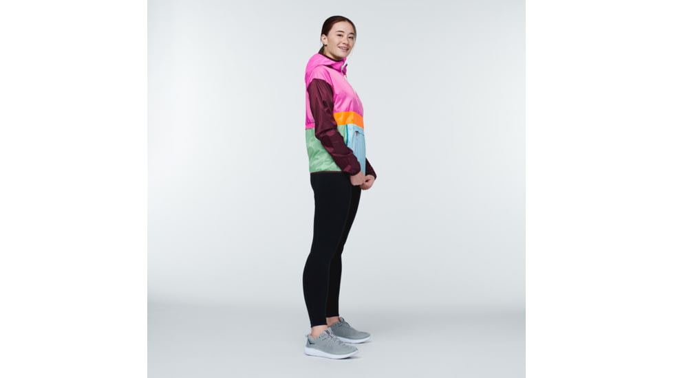 Cotopaxi Teca Half-Zip Windbreaker - Womens, Bulls Eye, Extra Large, THZ-S22-BLSEYE-W-XL