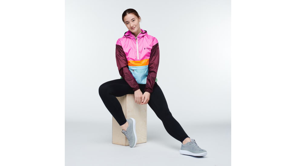 Cotopaxi Teca Half-Zip Windbreaker - Womens, Bulls Eye, Extra Large, THZ-S22-BLSEYE-W-XL