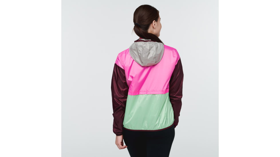 Cotopaxi Teca Half-Zip Windbreaker - Womens, Bulls Eye, Extra Large, THZ-S22-BLSEYE-W-XL