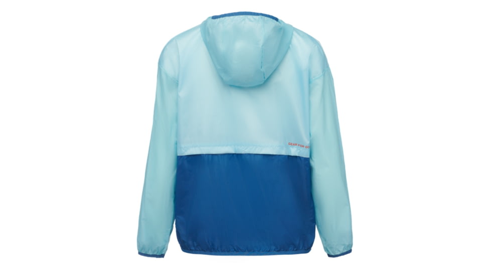 Cotopaxi Teca Half-Zip Windbreaker - Womens, Crisp Air, Large, THZ-S22-CRSPAR-W-L