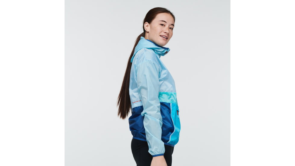 Cotopaxi Teca Half-Zip Windbreaker - Womens, Crisp Air, Large, THZ-S22-CRSPAR-W-L