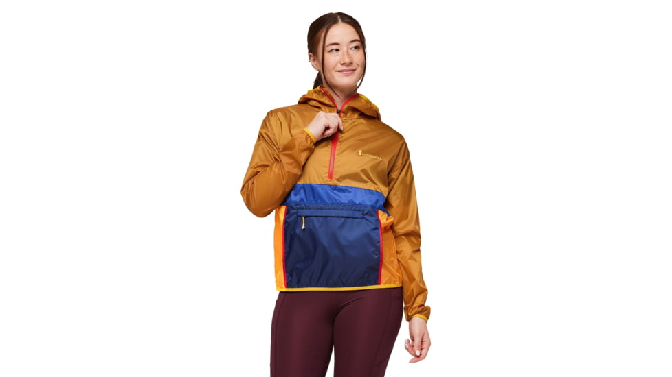 Cotopaxi Teca Half-Zip Windbreaker - Womens, Dirt Roads, Extra Small, THZ-F23-DIRTR-W-XS