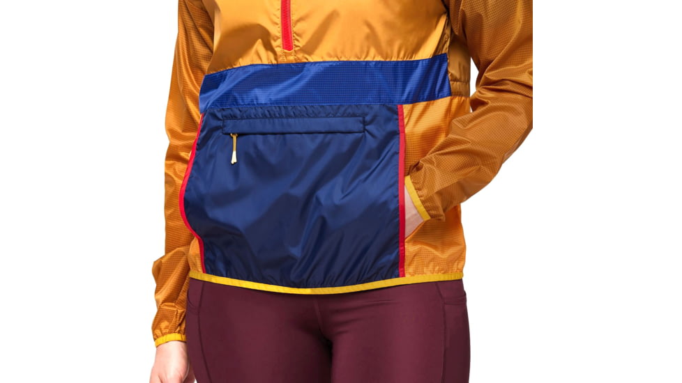 Cotopaxi Teca Half-Zip Windbreaker - Womens, Dirt Roads, Extra Small, THZ-F23-DIRTR-W-XS
