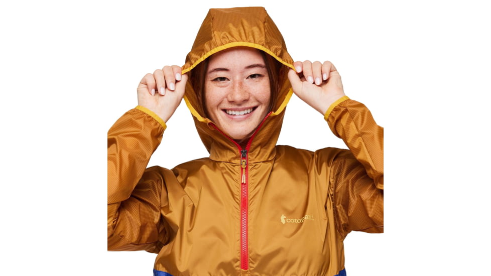 Cotopaxi Teca Half-Zip Windbreaker - Womens, Dirt Roads, Extra Small, THZ-F23-DIRTR-W-XS