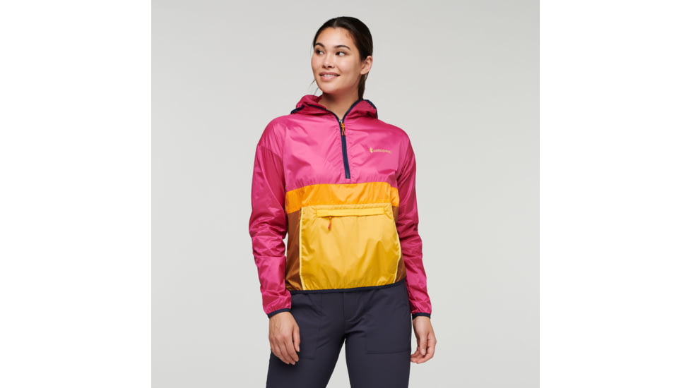 Cotopaxi Teca Half-Zip Windbreaker - Womens, Pop, Small, THZ-F22-POP-W-S