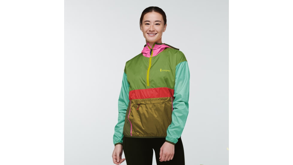 Cotopaxi Teca Half-Zip Windbreaker - Womens, Postcard, Extra Small, THZ-S22-PSTCRD-W-XS