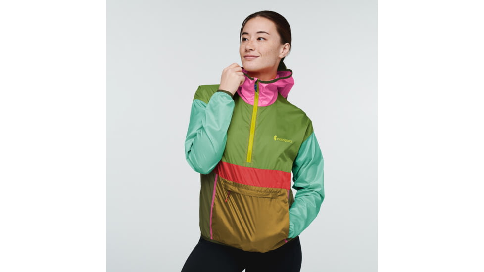 Cotopaxi Teca Half-Zip Windbreaker - Womens, Postcard, Extra Small, THZ-S22-PSTCRD-W-XS