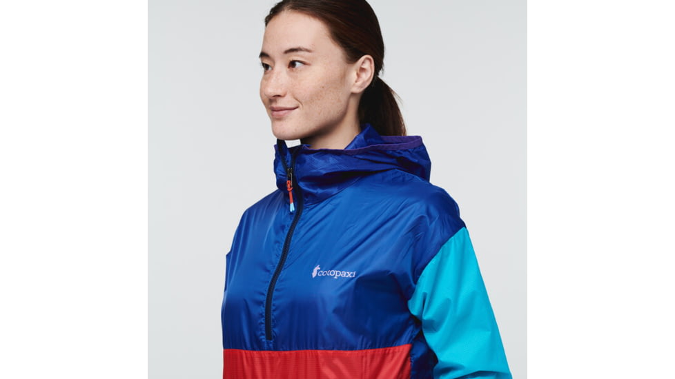 Cotopaxi Teca Half-Zip Windbreaker - Womens, Sailors Sun, Extra Large, THZ-S22-SAILSN-W-XL